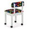 Kangaroo Sewing Furniture Wood Sewing Chair with Storage Compartment & Comfortable Cushion